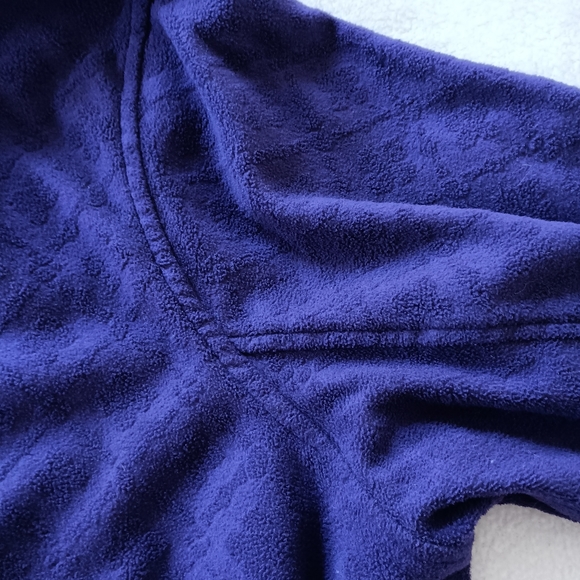 Lands' End Tops Lands End Womens 4 Zip Fleece Jacket Sz 1x Purple